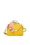 Zoozie Bags Mini Bolso Amarillo en Piel de PU